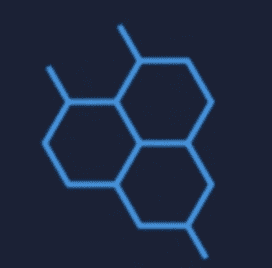 chemical material processing molecule icon