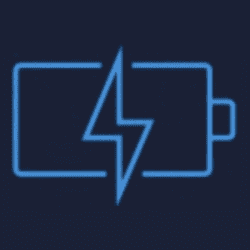 energy storage battery icon