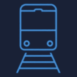 transportation train icon