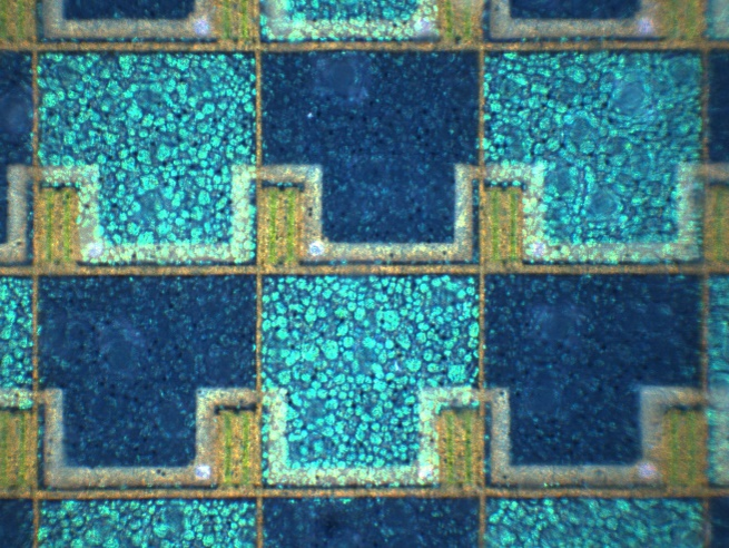 TFT cell for electro optic device